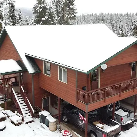 Hot Tub-Mountain View-Secluded-Entire Private Floor Villa Seeley Lake Exterior photo